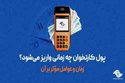 واریز پول در کارتخوان: زمان و عوامل مؤثر بر آن